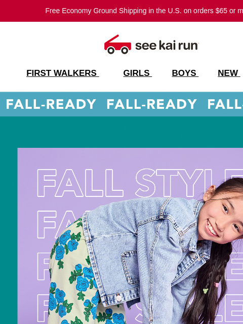 seekairun newsletter: Cooler Days, Cuter Shoes - Fall Is Here!