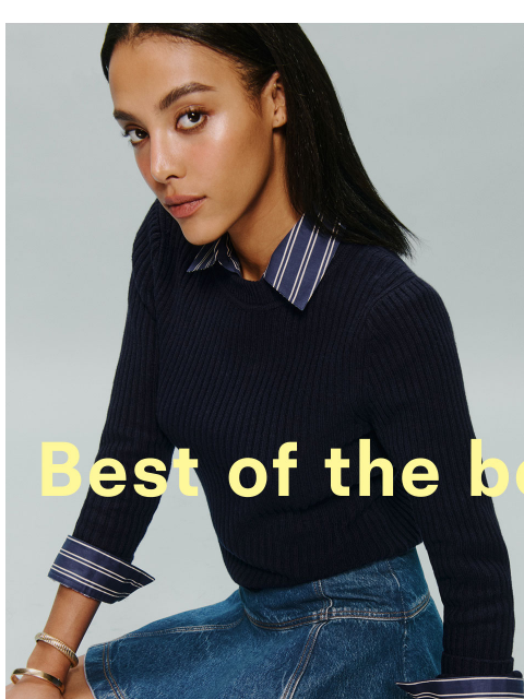 thereformation newsletter: BEST OF SALE