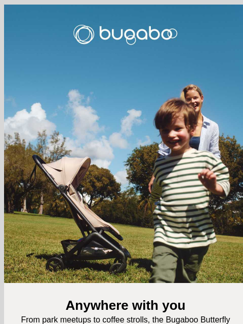 bugaboo newsletter: For neighborhood strolls, and beyond