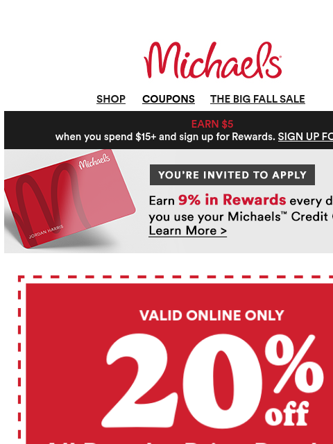 michaels newsletter: Happy National Sewing Month to all who celebrate �...