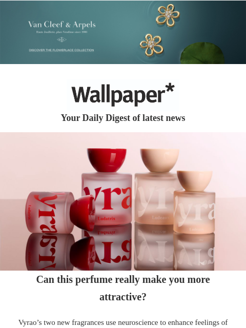 futureplc newsletter: Can this perfume really make you more attractive?