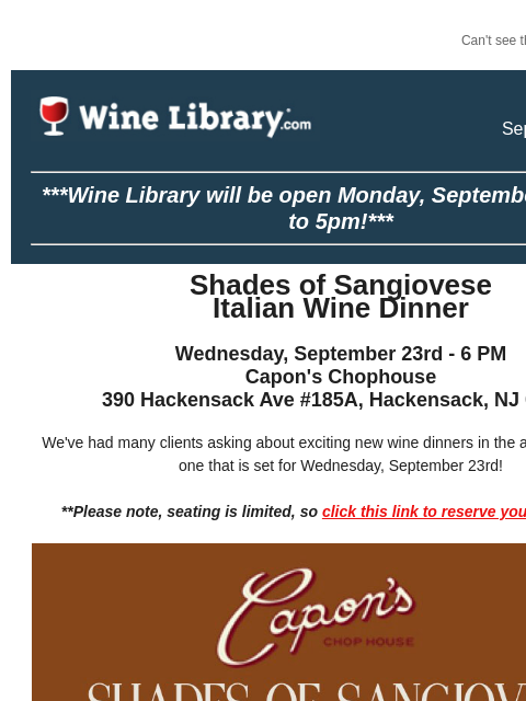 winelibrary newsletter: Sample a 96 point Cabernet plus a few of our other...