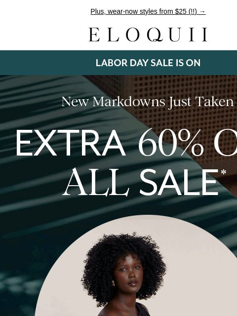 eloquii newsletter: NEW markdowns *just* added