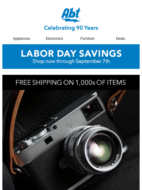 abt newsletter: Savings Worth Capturing 📸