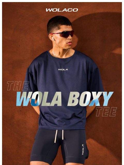 wolaco newsletter: SELLING FAST | The WOLA Boxy Tee 🔥