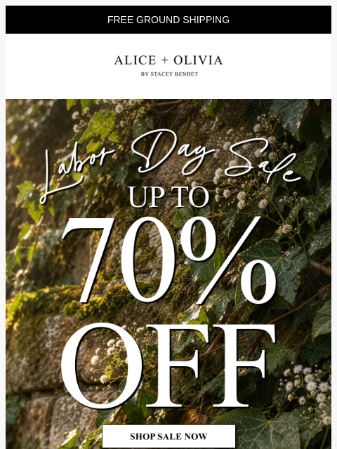 aliceandolivia newsletter: LDW Sale: Up to 70% Off!!!