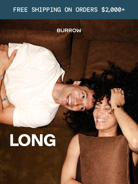 burrow newsletter: Final weekend to shop up to 40% off
