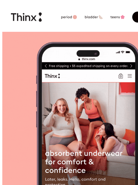 Good-to-knows from us at Thinx. ‌ ‌ ‌ ‌ ‌ ‌ ‌ ‌ ‌ ‌ ‌ ‌ ‌ ‌ ‌ ‌ ‌ ‌ ‌ ‌ ‌ ‌ ‌ ‌ ‌ ‌ ‌ ‌ ‌ ‌ ‌ ‌ ‌ ‌ ‌ ‌ ‌ ‌ ‌ ‌ ‌ ‌ ‌ ‌ ‌ ‌ ‌ ‌ ‌ ‌ ‌ ‌ ‌ ‌ ‌ ‌ ‌ ‌ ‌ ‌ ‌ ‌ ‌ ‌ ‌ ‌ ‌ ‌ ‌ ‌ ‌ ‌ ‌ ‌ ‌ ‌ ‌ ‌ ‌ ‌ ‌ ‌ ‌ ‌ ‌