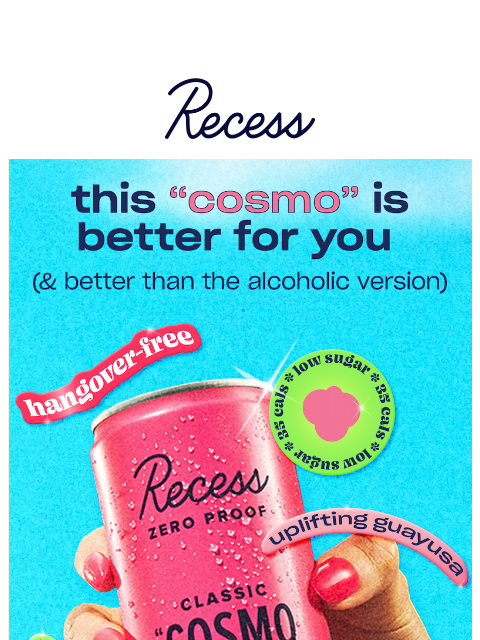 takearecess newsletter: take a closer look at “cosmo”