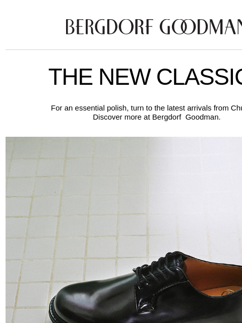 bergdorfgoodman newsletter: Fall Footnotes: Church’s Oxfords
