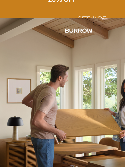 burrow newsletter: Meet Our Newest Dining Table: Listo