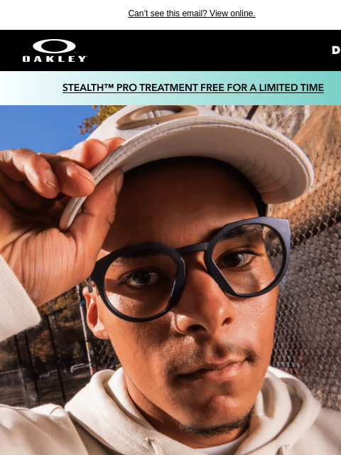 oakley newsletter: Extended Sale | 50% Off Prescription Lenses
