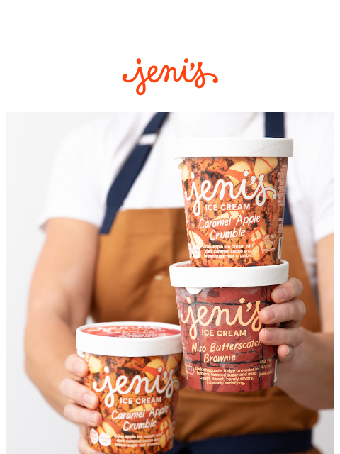 jenis newsletter: NEW! Fall flavors are here!