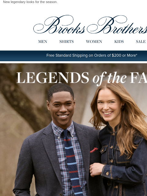 brooksbrothers newsletter: Introducing the Fall Collection