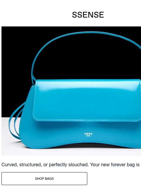 ssense newsletter: The Bags You Need in Your Rotation