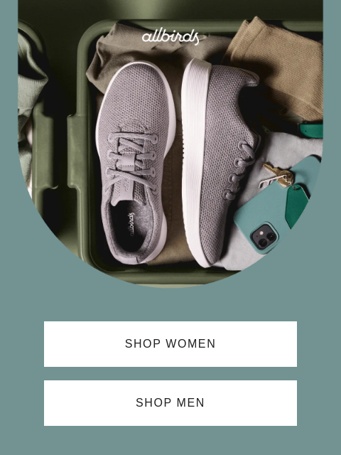 allbirds newsletter: Out And About-ing? ☀️🍃