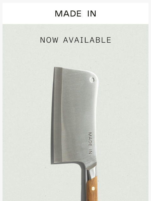 madeincookware newsletter: It’s Here: Our Most Iconic Knife 🔪