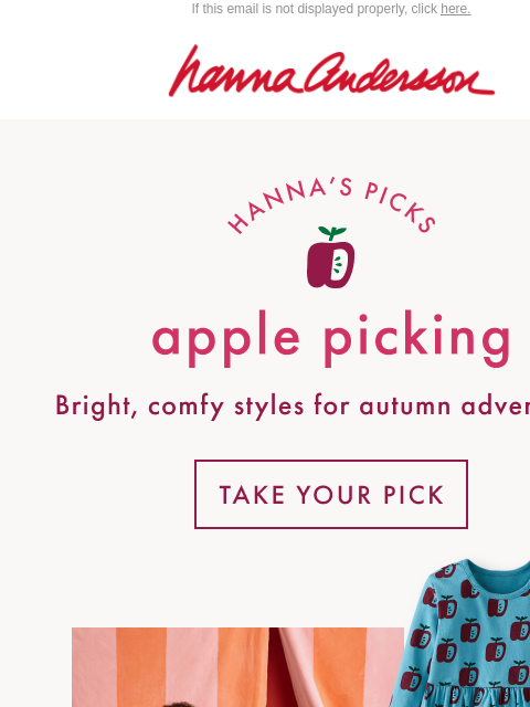 hannaandersson newsletter: Hanna's Picks: The Fall Edit You Need 🍎