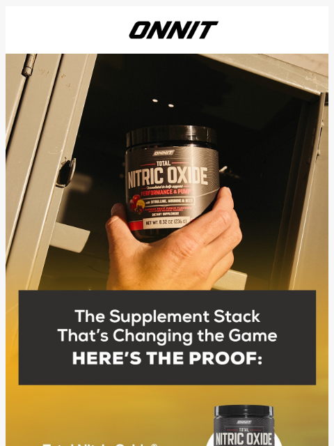 onnit newsletter: Stack these performance products