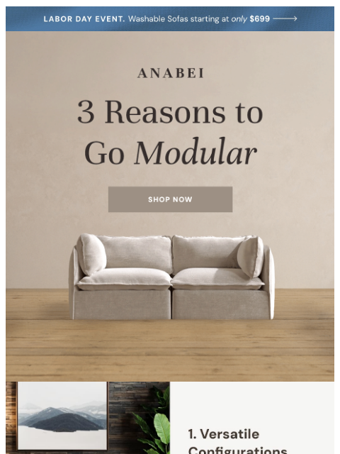 anabei newsletter: Your couch, your rules