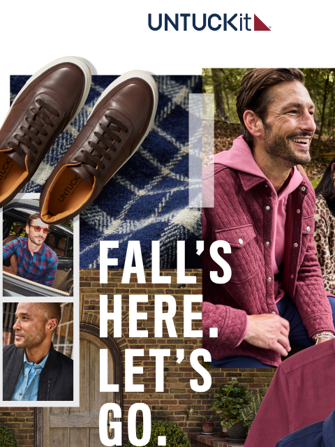 untuckit newsletter: NEW Arrivals Made For This Season & Beyond