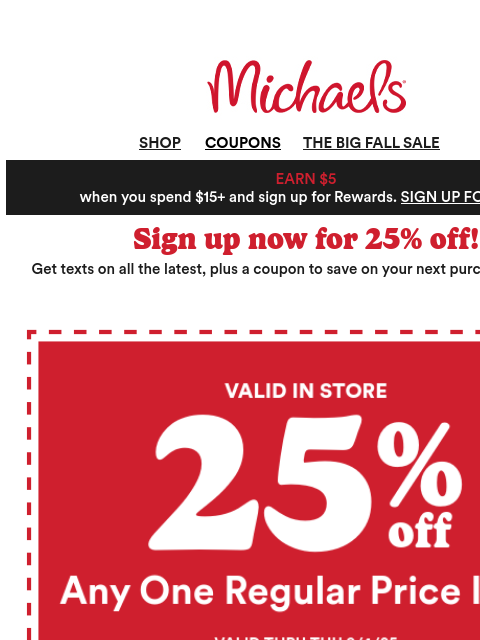 michaels newsletter: Your guide to sublimation is here 💌