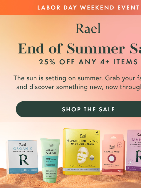 getrael newsletter: Our Best Deal of the Year (So Far) ☀️