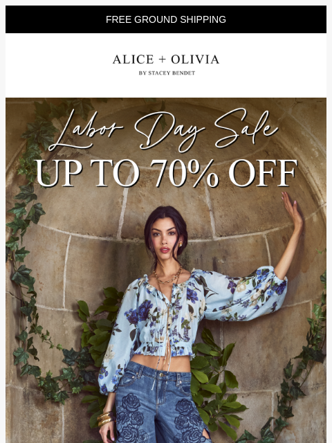 aliceandolivia newsletter: Back in Stock (& Up to 70% Off) 👀