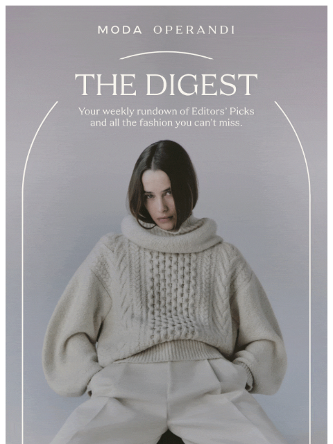 modaoperandi newsletter: Cashmere HEAVEN