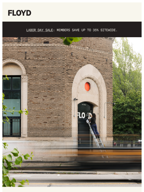 floydhome newsletter: Floyd at Detroit Month of Design