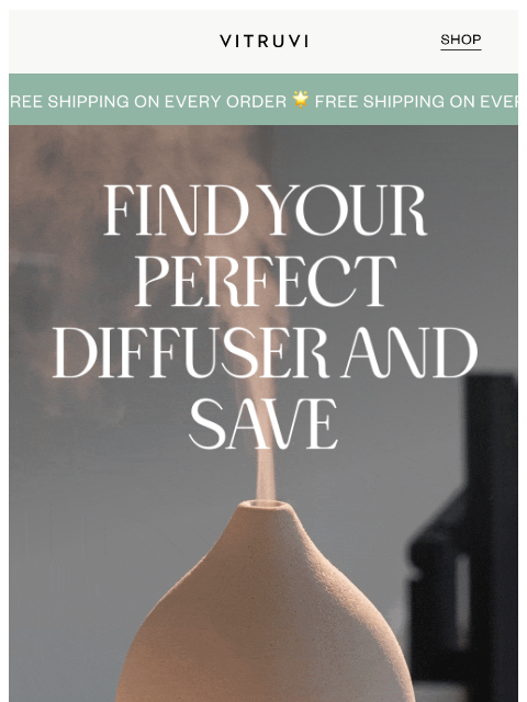 vitruvi newsletter: FREE Shipping + SAVE On More Of What You Love 💗