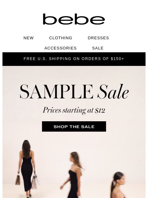 bebe newsletter: 🤫 The Secret's Out: Styles From $12