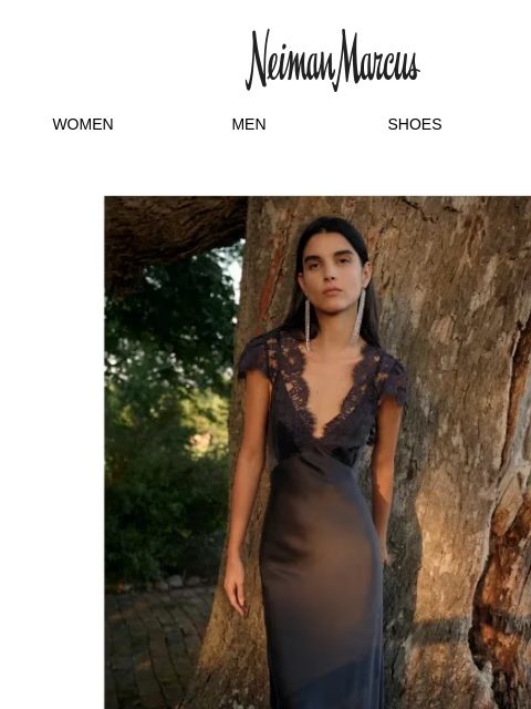 neimanmarcus newsletter: Fall’s elegant wedding-guest looks