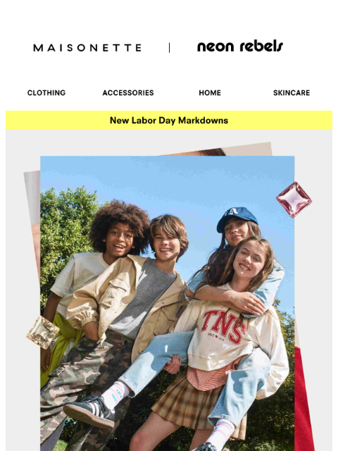 maisonette newsletter: New on Neon Rebels