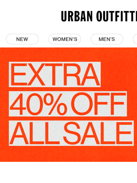 urbanoutfitters newsletter: Now Trending: Jeans, Tops & Accessories