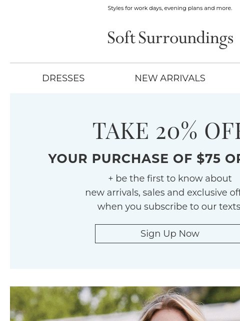 softsurroundings newsletter: Your Wardrobe’s Multitaskers.