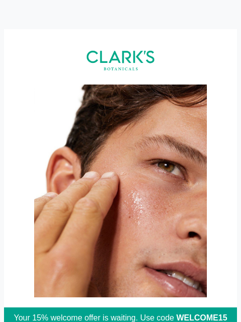 clarksbotanicals newsletter: Reset Your Skin Story Tonight
