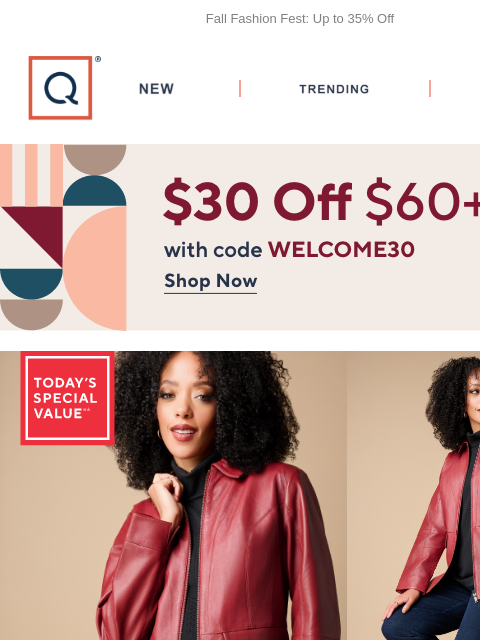 qvcemail newsletter: Denim & Co.® Jacket You’ll Flaunt Forever + Get $3...