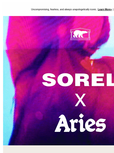 sorel newsletter: Limited Drop: SOREL x Aries