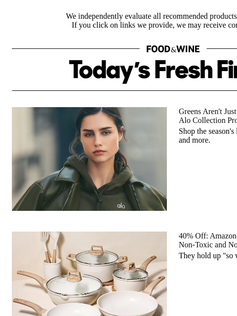 foodandwine newsletter: PSA: You Can Score 40% Off Amazon's Bestselling Co...