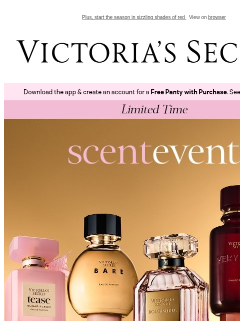 victoriassecret newsletter: Major Deals on Your Favorite Fragrances