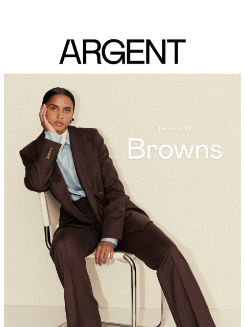 argentwork newsletter: Brown(s) are the new black.