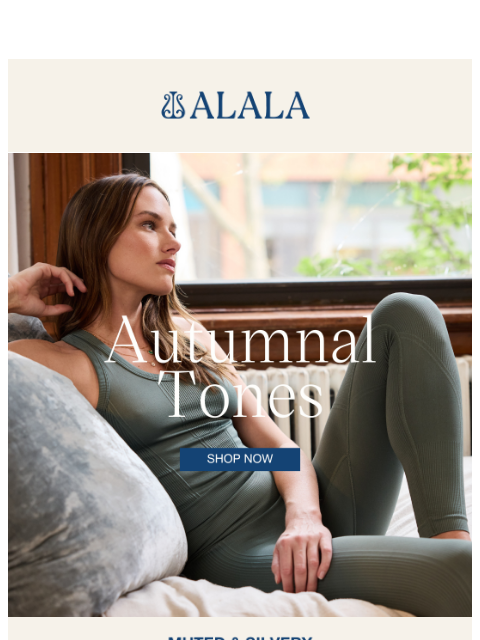alalastyle newsletter: Autumnal Tones: Our Seamless Collection