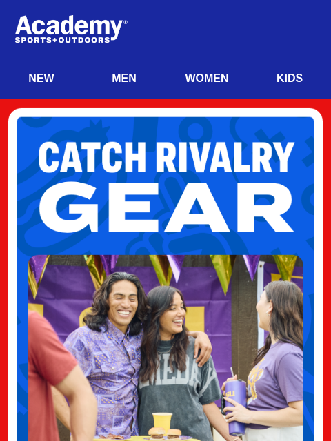 academy newsletter: Get Tailgate Style that Rivals Them All