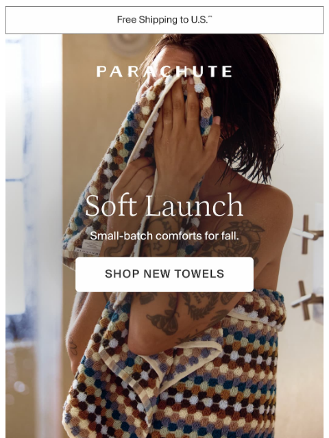 parachutehome newsletter: New Colors, Textures + Patterns