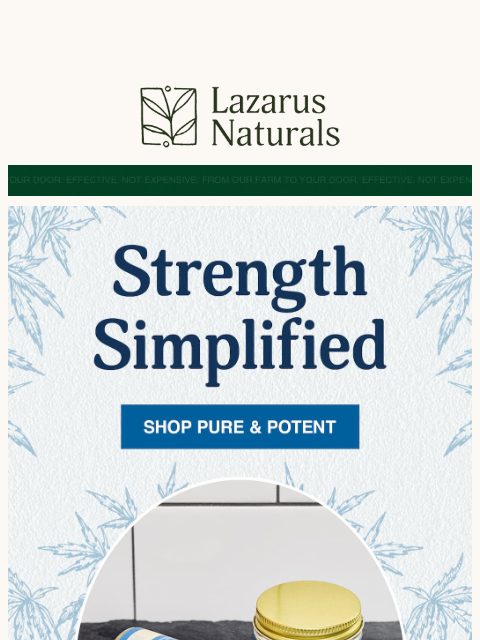 lazarusnaturals newsletter: ✨Triple points meet 20% off!
