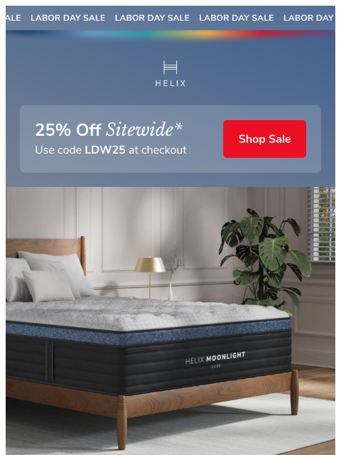 helixsleep newsletter: Better sleep, risk-free