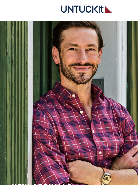 untuckit newsletter: Just In: COTTONTEK™ In New Fall Styles