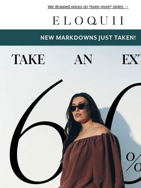 eloquii newsletter: SHH...DON'T TELL OUR BOSS