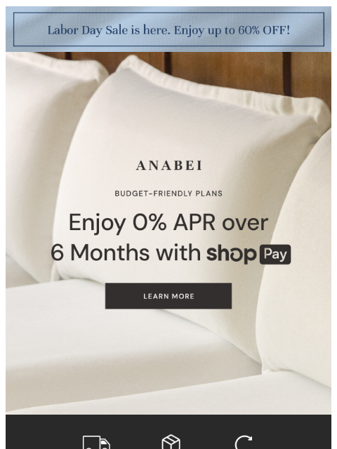 anabei newsletter: Financing available today  ✅